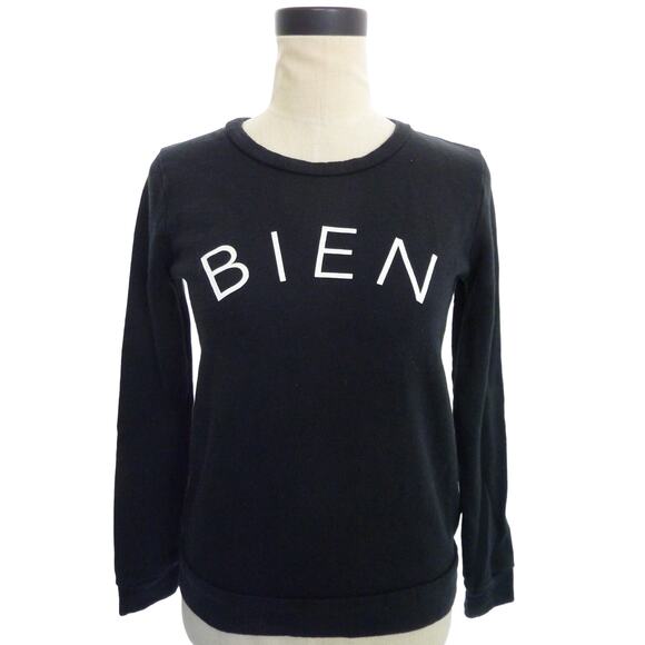 Madewell Bien Fait Black Sweater Top XS - Picture 1 of 5